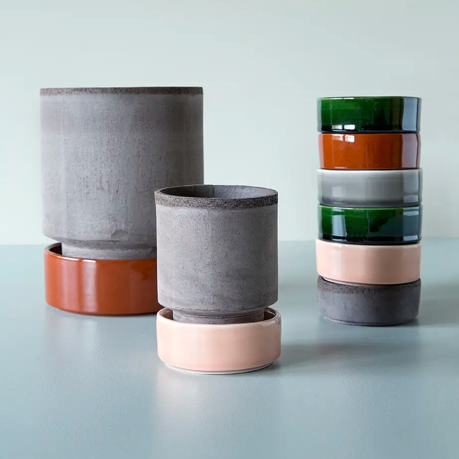 Hoff GLAZED coaster Bergs Potter