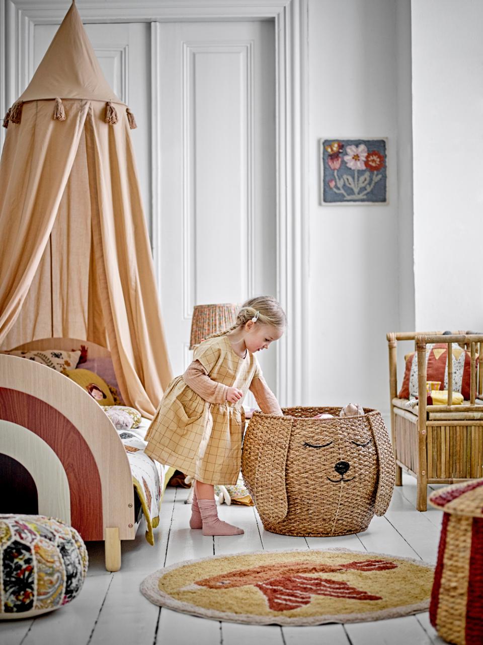 Milus basket Bloomingville