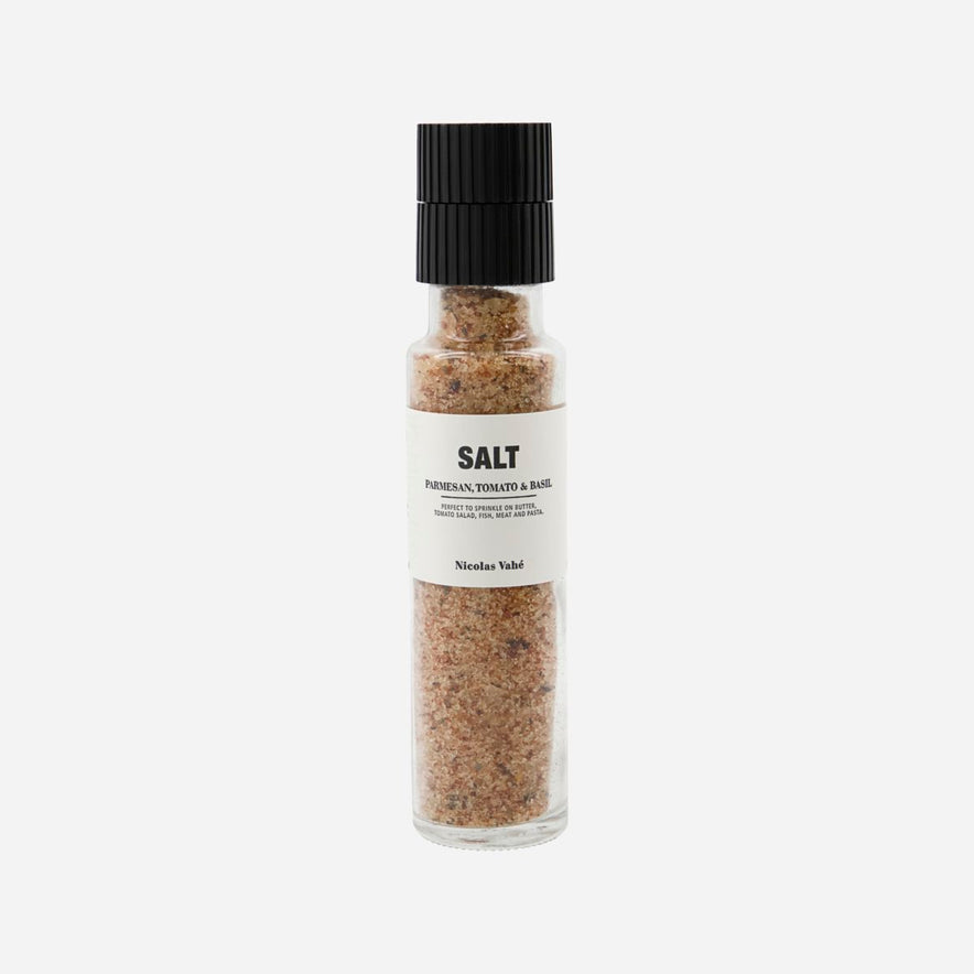 Salt parmesan, tomato &amp; basil Nicolas Vahe