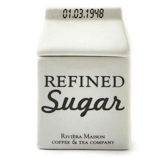 Sugar bowl Carton Jar Milk Riviera Maison