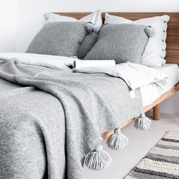 Queen daybed, light grey, Moyha